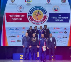 Победители и призеры чемпионата России по греко-римской борьбе 2021